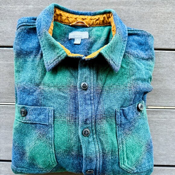 LL Bean 2025 Mens Signature Northwoods Twill Flannel Shirt XL Deepest Pine Green - Picture 1 of 5